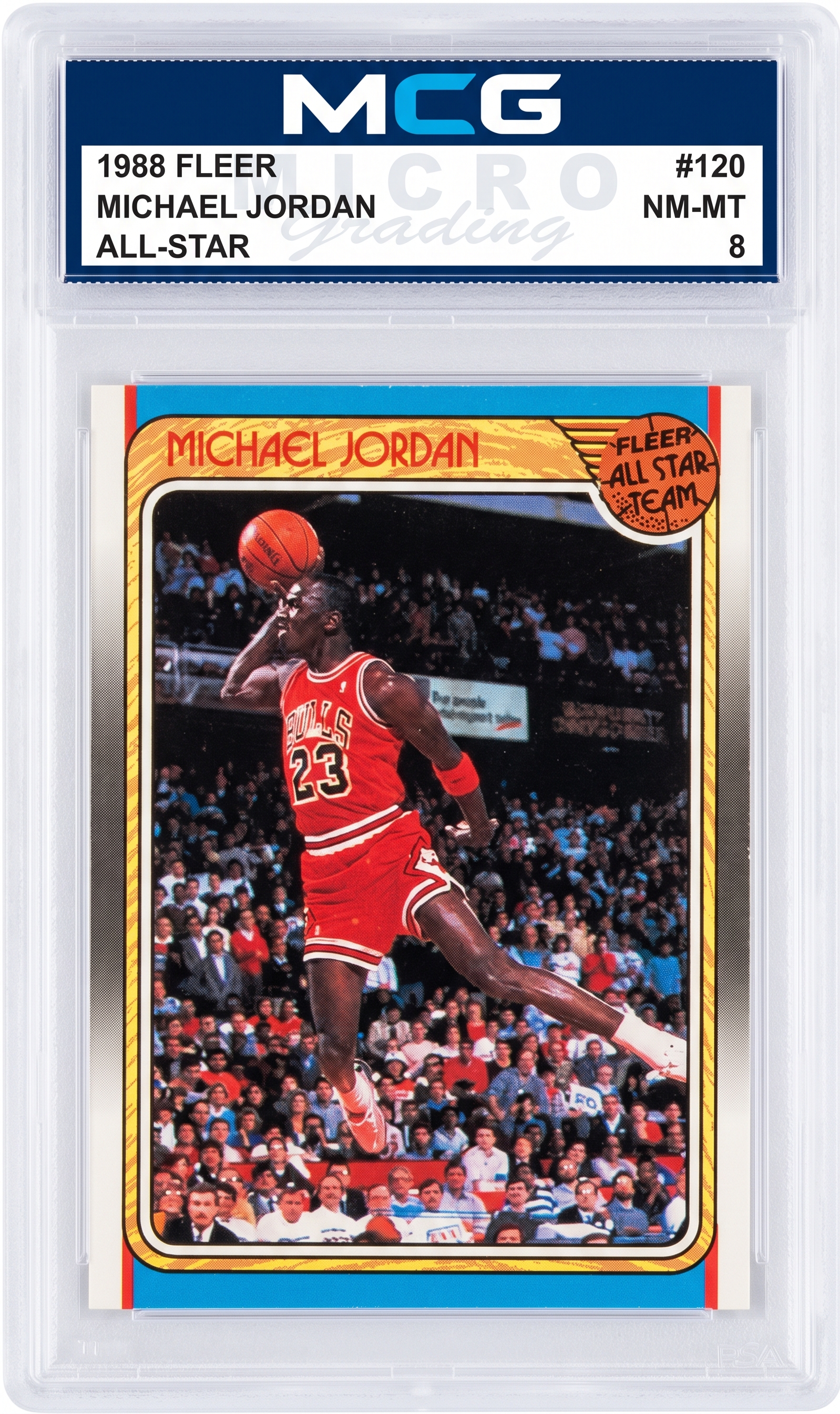 1988 Fleer Michael Jordan NM-MT 8