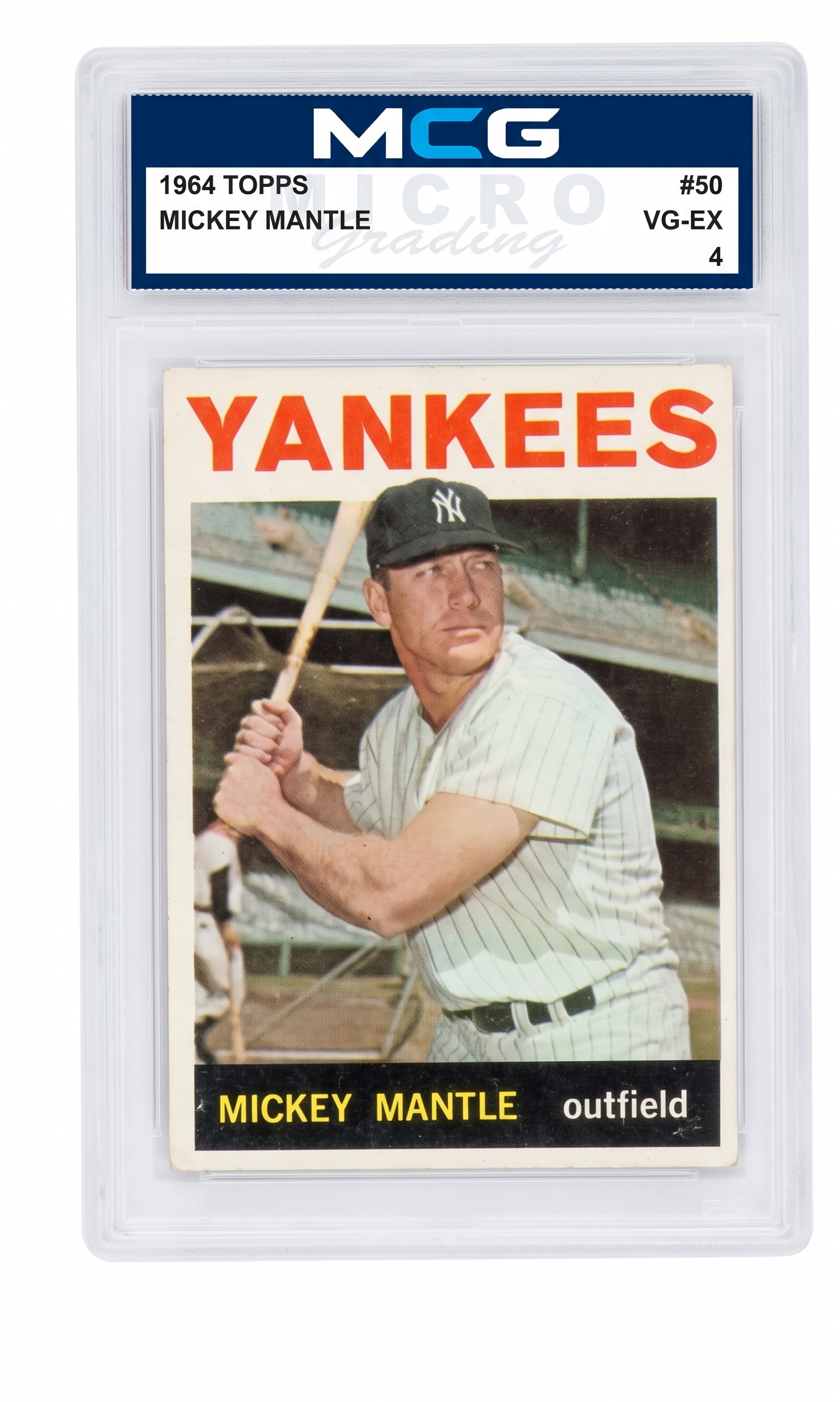 1964 Topps Mickey Mantle VG-EX 4